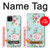 S3494 Vintage Rose Polka Dot Case For Samsung Galaxy A22 5G