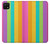 S3678 Colorful Rainbow Vertical Case For Samsung Galaxy A22 5G