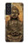 S0344 Buddha Rock Carving Case For Samsung Galaxy S21 FE 5G