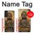 S0344 Buddha Rock Carving Case For Samsung Galaxy S21 FE 5G