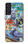 S0588 Wall Graffiti Case For Samsung Galaxy S21 FE 5G