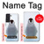 S1075 Penguin Ice Case For Samsung Galaxy S21 FE 5G