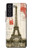 S2108 Eiffel Tower Paris Postcard Case For Samsung Galaxy S21 FE 5G