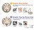 S2399 White Lion Face Case For Samsung Galaxy S21 FE 5G