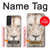 S2399 White Lion Face Case For Samsung Galaxy S21 FE 5G