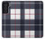 S3452 Plaid Fabric Pattern Case For Samsung Galaxy S21 FE 5G
