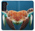 S3497 Green Sea Turtle Case For Samsung Galaxy S21 FE 5G