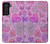 S3710 Pink Love Heart Case For Samsung Galaxy S21 FE 5G