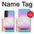 S3747 Trans Flag Polygon Case For Samsung Galaxy S21 FE 5G