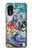 S0588 Wall Graffiti Case For Samsung Galaxy Xcover 5