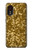 S3388 Gold Glitter Graphic Print Case For Samsung Galaxy Xcover 5