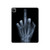 S1143 X-ray Hand Middle Finger Hard Case For iPad Pro 12.9 (2022,2021,2020,2018, 3rd, 4th, 5th, 6th)