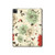 S2179 Flower Floral Vintage Art Pattern Hard Case For iPad Pro 12.9 (2022,2021,2020,2018, 3rd, 4th, 5th, 6th)