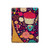 S2353 Paris Cartoon Vintage Pattern Hard Case For iPad Pro 12.9 (2022, 2021, 2020, 2018), iPad Air 13 (2025, 2024)