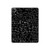 S2574 Mathematics Physics Blackboard Equation Hard Case For iPad Pro 12.9 (2022,2021,2020,2018, 3rd, 4th, 5th, 6th)