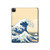 S2790 Hokusai Under The Wave off Kanagawa Hard Case For iPad Pro 12.9 (2022,2021,2020,2018, 3rd, 4th, 5th, 6th)