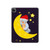 S2849 Cute Sleepy Owl Moon Night Hard Case For iPad Pro 12.9 (2022, 2021, 2020, 2018), Air 13 (2024)