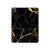 S2896 Gold Marble Graphic Printed Hard Case For iPad Pro 12.9 (2022,2021,2020,2018, 3rd, 4th, 5th, 6th)