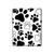 S2904 Dog Paw Prints Hard Case For iPad Pro 12.9 (2022,2021,2020,2018, 3rd, 4th, 5th, 6th)