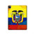 S3020 Ecuador Flag Hard Case For iPad Pro 12.9 (2022, 2021, 2020, 2018), iPad Air 13 (2025, 2024)