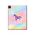S3203 Rainbow Unicorn Hard Case For iPad Pro 12.9 (2022,2021,2020,2018, 3rd, 4th, 5th, 6th)