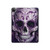 S3582 Purple Sugar Skull Hard Case For iPad Pro 12.9 (2022, 2021, 2020, 2018), Air 13 (2024)