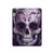 S3582 Purple Sugar Skull Hard Case For iPad Pro 12.9 (2022, 2021, 2020, 2018), iPad Air 13 (2025, 2024)