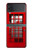 S0058 British Red Telephone Box Case For Samsung Galaxy Z Flip 3 5G