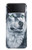 S0123 Grim White Wolf Case For Samsung Galaxy Z Flip 3 5G