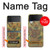 S0214 Van Gogh Vase Fifteen Sunflowers Case For Samsung Galaxy Z Flip 3 5G