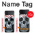 S0223 Vampire Skull Tattoo Case For Samsung Galaxy Z Flip 3 5G