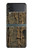 S0598 Wood Graphic Printed Case For Samsung Galaxy Z Flip 3 5G
