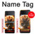 S0863 Hell Fire Skull Case For Samsung Galaxy Z Flip 3 5G