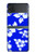 S2244 Hawaiian Hibiscus Blue Pattern Case For Samsung Galaxy Z Flip 3 5G