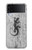 S2446 Gecko Wood Graphic Printed Case For Samsung Galaxy Z Flip 3 5G