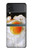 S2695 Fried Egg Case For Samsung Galaxy Z Flip 3 5G