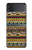 S2860 Aztec Boho Hippie Pattern Case For Samsung Galaxy Z Flip 3 5G