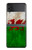 S2976 Wales Football Soccer Flag Case For Samsung Galaxy Z Flip 3 5G