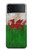 S2976 Wales Football Soccer Flag Case For Samsung Galaxy Z Flip 3 5G