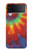 S2985 Colorful Tie Dye Texture Case For Samsung Galaxy Z Flip 3 5G