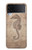 S3214 Seahorse Skeleton Fossil Case For Samsung Galaxy Z Flip 3 5G