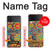 S3272 Colorful Pattern Case For Samsung Galaxy Z Flip 3 5G