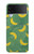 S3286 Banana Fruit Pattern Case For Samsung Galaxy Z Flip 3 5G