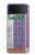 S3383 Periodic Table Case For Samsung Galaxy Z Flip 3 5G