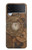 S3401 Clock Gear Steampunk Case For Samsung Galaxy Z Flip 3 5G
