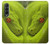 S0785 Green Snake Case For Samsung Galaxy Z Fold 3 5G