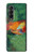 S1157 Red Arowana Fish Case For Samsung Galaxy Z Fold 3 5G