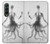 S1432 Skull Octopus X-ray Case For Samsung Galaxy Z Fold 3 5G
