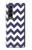 S2345 Navy Blue Shavron Zig Zag Pattern Case For Samsung Galaxy Z Fold 3 5G