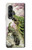 S2773 Peacock Chinese Brush Painting Case For Samsung Galaxy Z Fold 3 5G